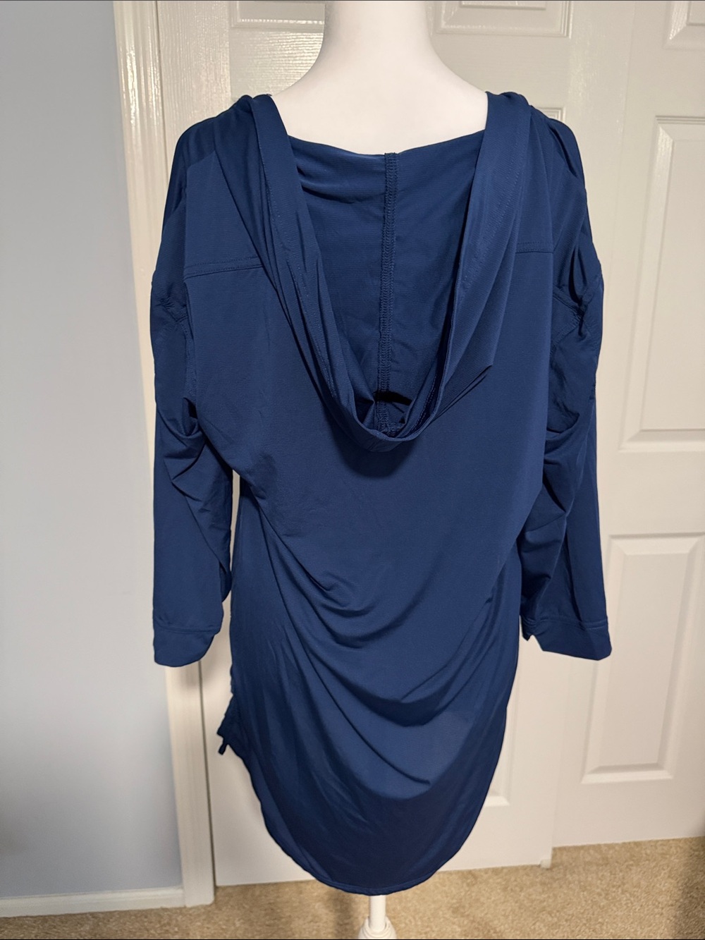 PrAna Women's Marina Bay Blue Tunic Coverup - Medium - Picture 2 of 3